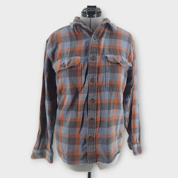 Woolrich Other - Woolrich Flannel Button Down Men's M Plaid Heavyweight Cabin Outdoors